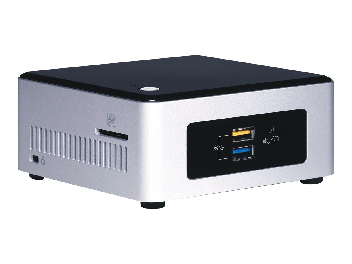 Intel Next Unit of Computing Kit NUC5PGYH - mini PC - Pentium N3700 1.6 GHz - 2 GB - 32 GB