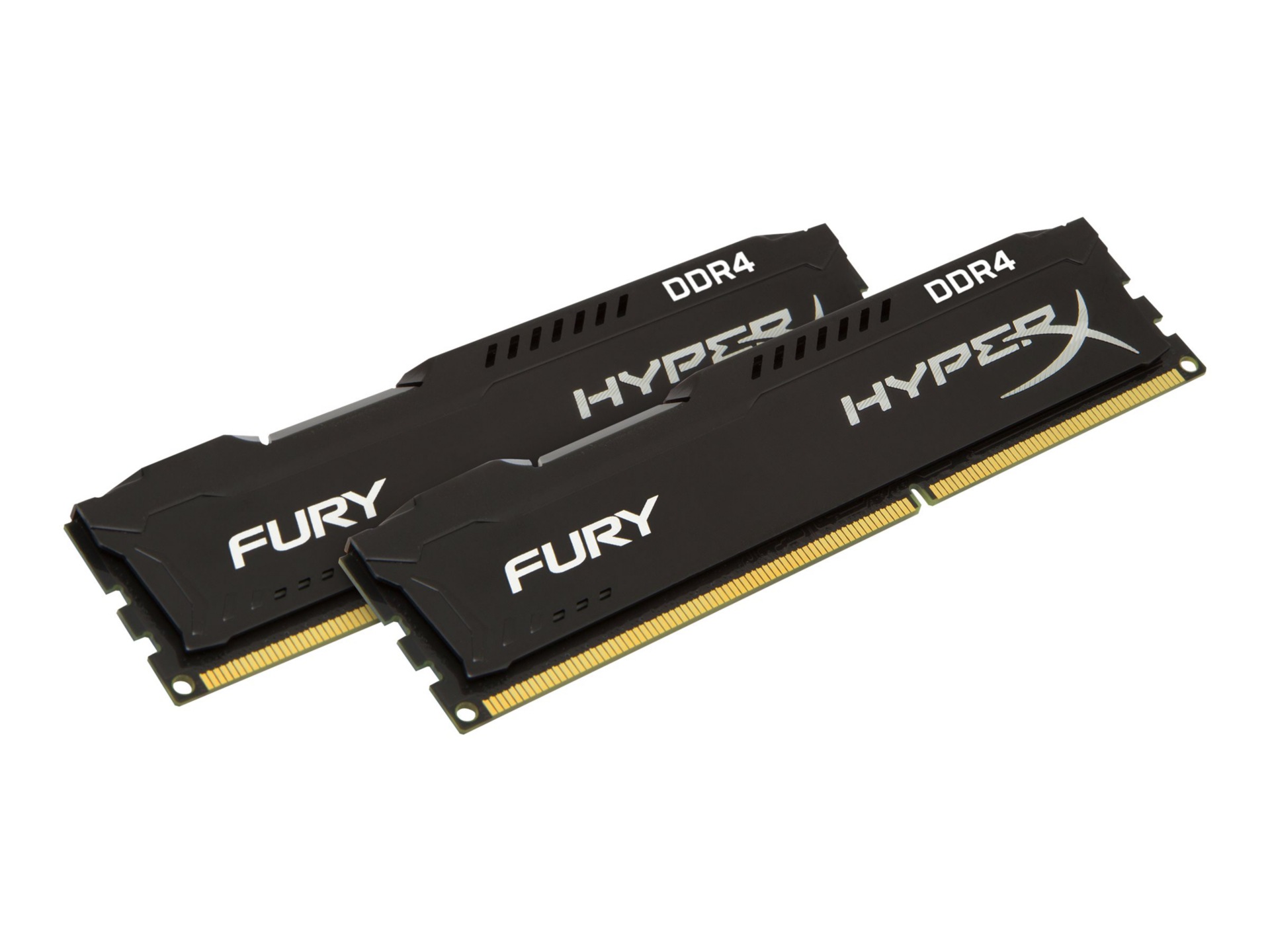 HyperX FURY - DDR4 - kit - 8 GB: 2 x 4 GB - DIMM 288-pin - 2400 MHz / PC4-1