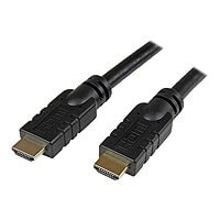 Câble HDMI active de 30 m (98 pi) StarTech.com, cordon HDMI haute vitesse 4K, homologué CL2