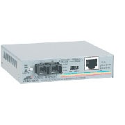 Allied Telesis 10/100TX to 10FL/100SX 850nm fiber SC Media Converter
