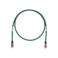 Panduit TX6A 10Gig patch cable - 25 ft - green