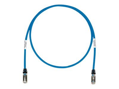 Panduit TX6A 10Gig patch cable - 14 ft - blue