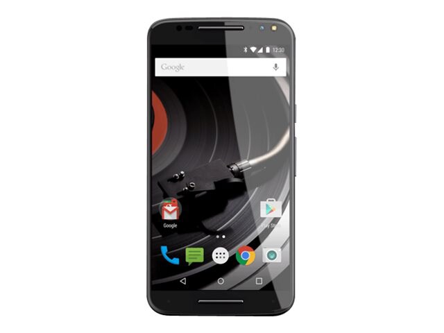 Motorola Moto X Pure Edition - black with dark gray metal frame and black soft grip back - 4G LTE - 64 GB - CDMA / GSM -