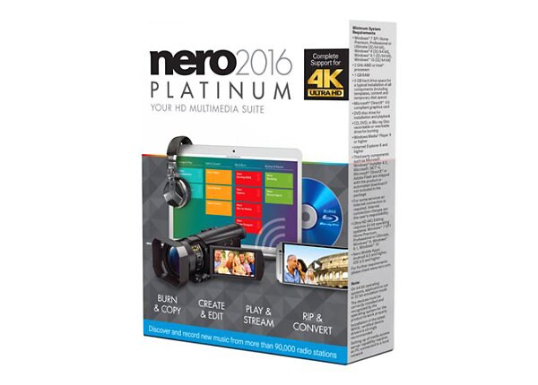 Nero 2016 Platinum - license