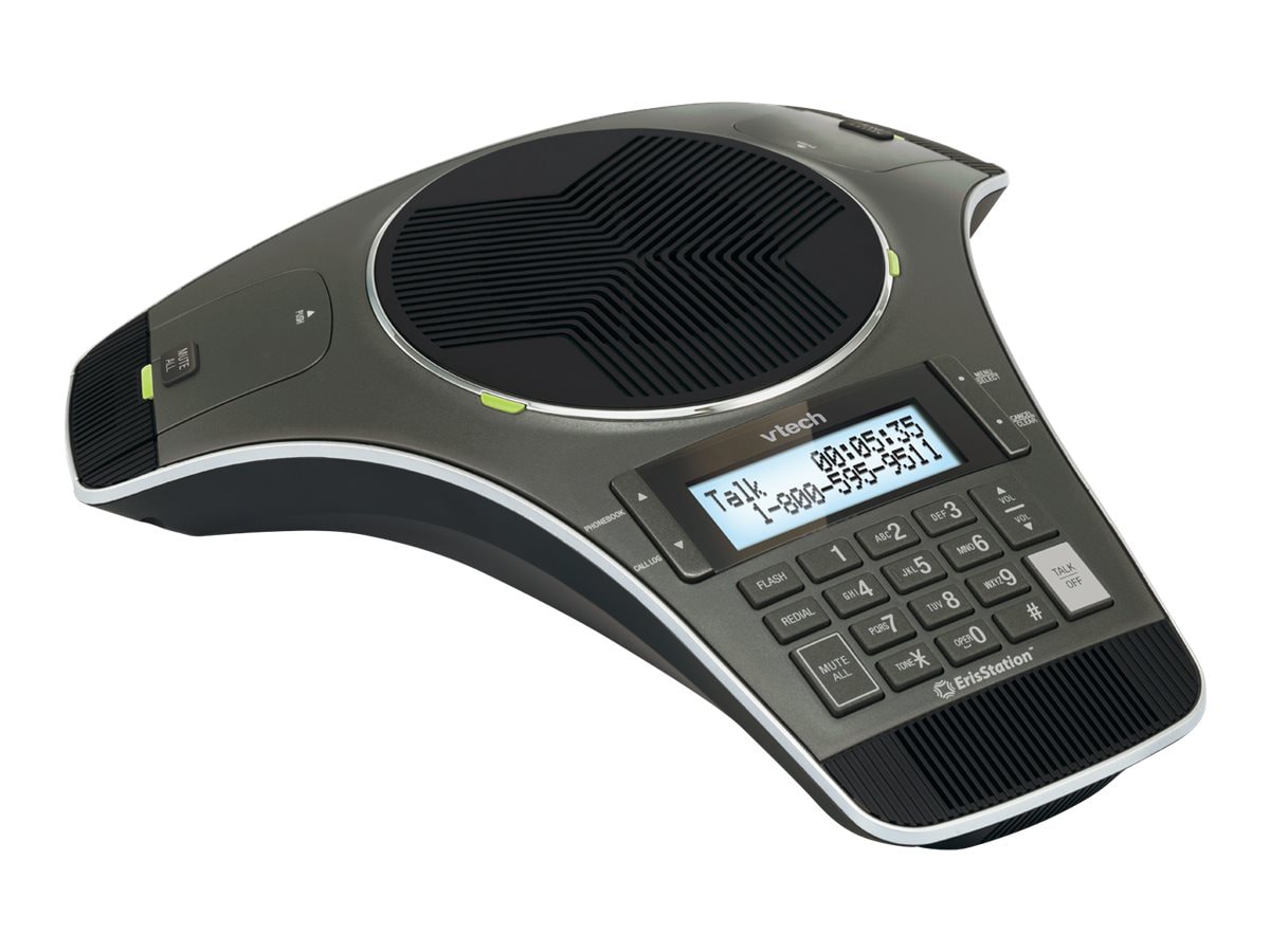 Thumbnail 3 of 5 for VTech ErisStation VCS702 - cordless conference phone with caller ID