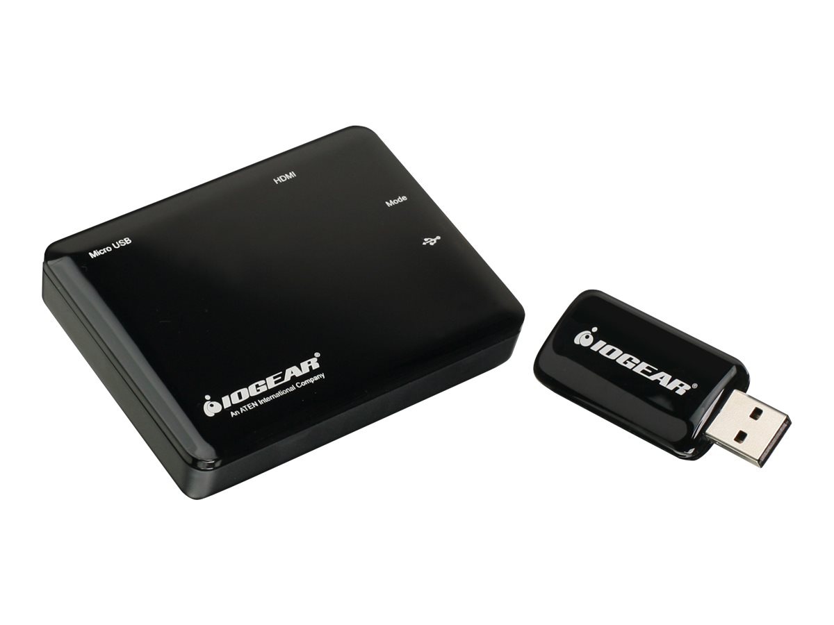 IOGEAR Duplicast Wireless Screen Mirroring GWAVRKIT - wireless video/audio extender - HDMI