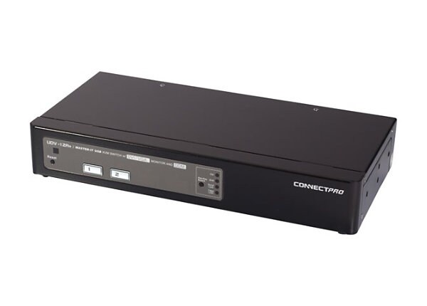ConnectPRO UDV-12A-PLUS-KIT - KVM / audio / USB switch - 2 ports