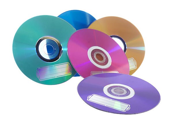 Verbatim Colours - DVD-R x 10 - 4.7 GB - storage media