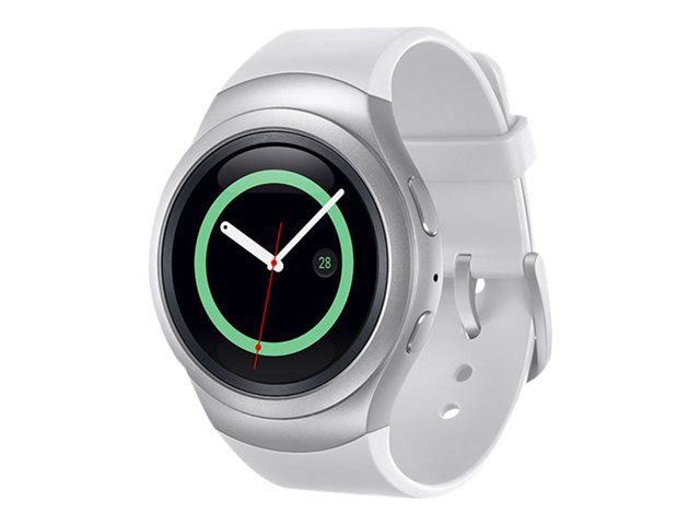 Samsung Gear S2 - silver - smart watch with band - silver - 4 GB