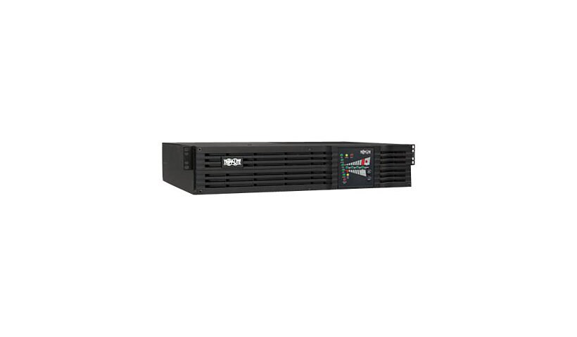Tripp Lite UPS Smart Online 1000VA 800W Rackmount 100V-120V USB DB9 Preinstalled WEBCARDLX 2URM - UPS - 800 Watt - 1000