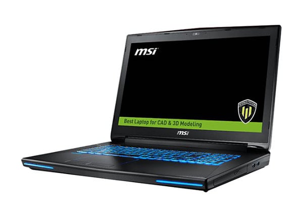 MSI WT72 6QK 296US - 17.3" - Core i7 6700HQ - 16 GB RAM - 128 GB SSD (2x) + 1 TB HDD