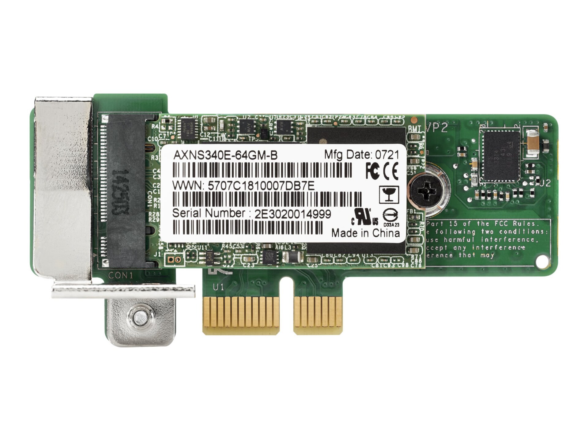 HPE Value Endurance - solid state drive - 64 GB - SATA 3Gb/s
