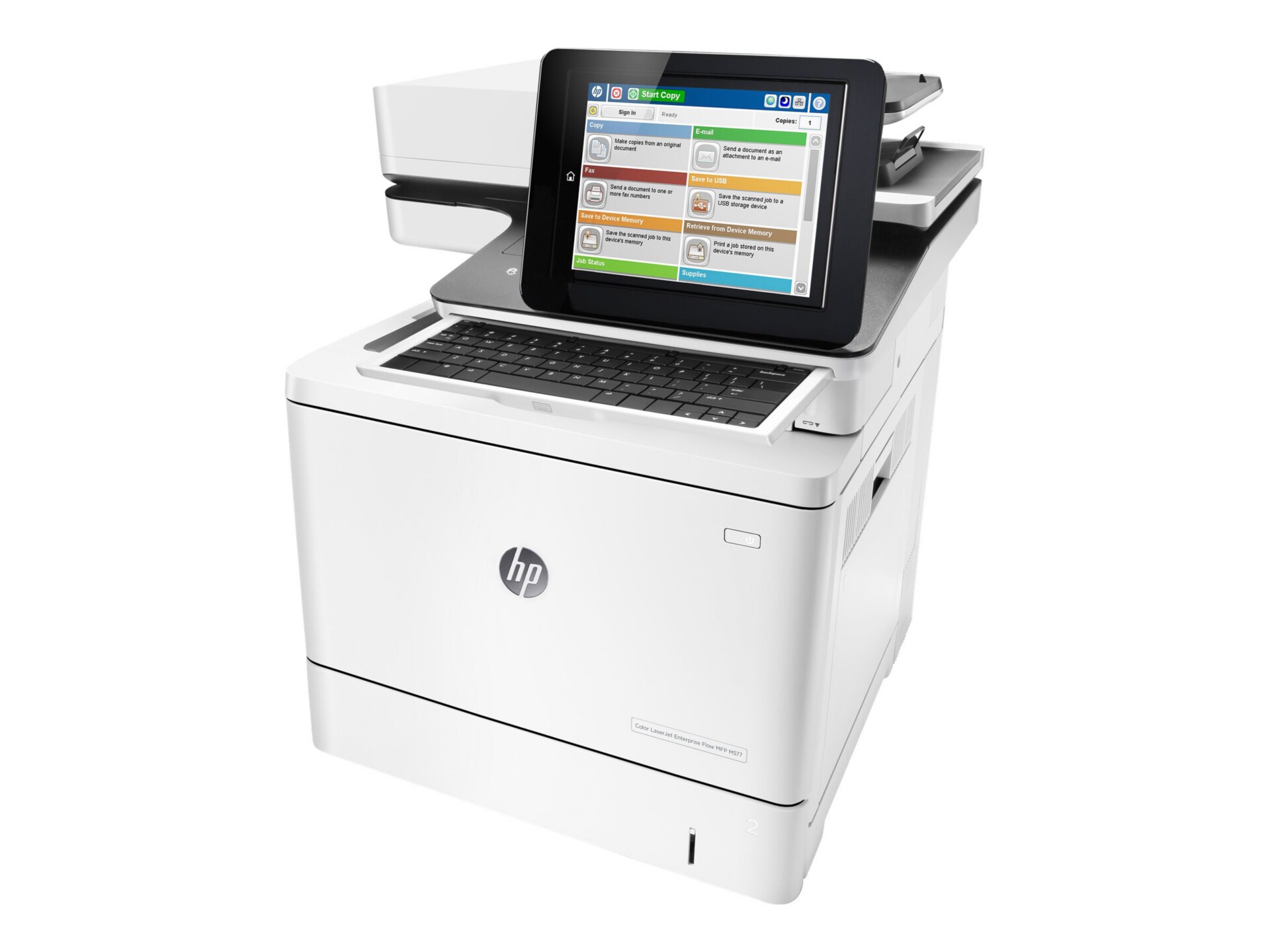 HP Color LaserJet ENT FLOW MFP M577C TAA Secure Printer