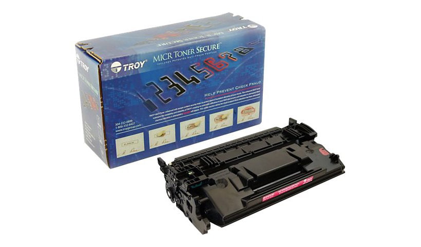 TROY MICR Toner Secure M501/M506/M527 - black - compatible - MICR toner cartridge (alternative for: HP CF287A)