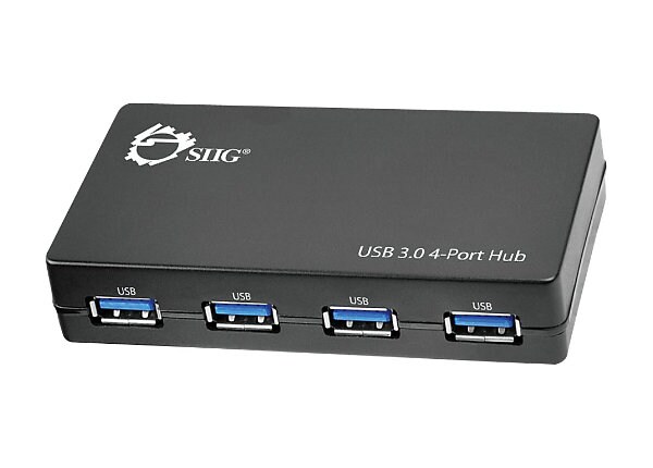 SIIG USB 3.0 4-Port Hub - hub - 4 ports
