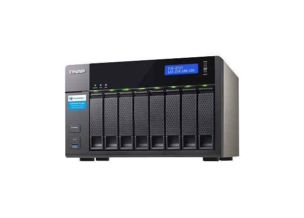 QNAP TVS-871T Turbo NAS - NAS server - 0 GB