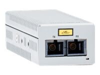 Allied Telesis AT DMC1000 - fiber media converter - GigE