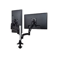 Chief Kontour Dual Desk Arm Mount - For Displays 10-32" - Black