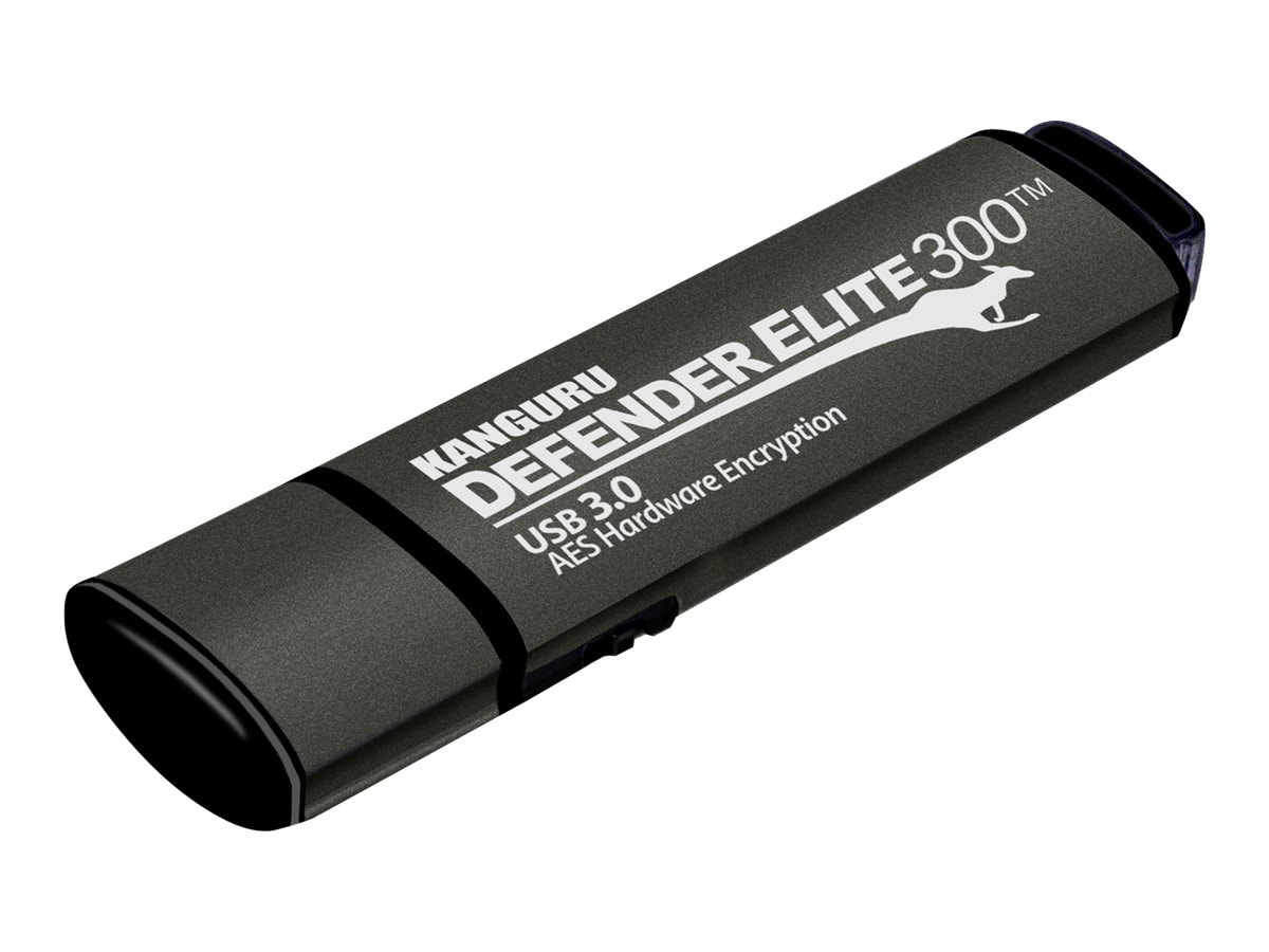 Kanguru Encrypted Defender Elite300 - USB flash drive - 16 GB - TAA Compliant
