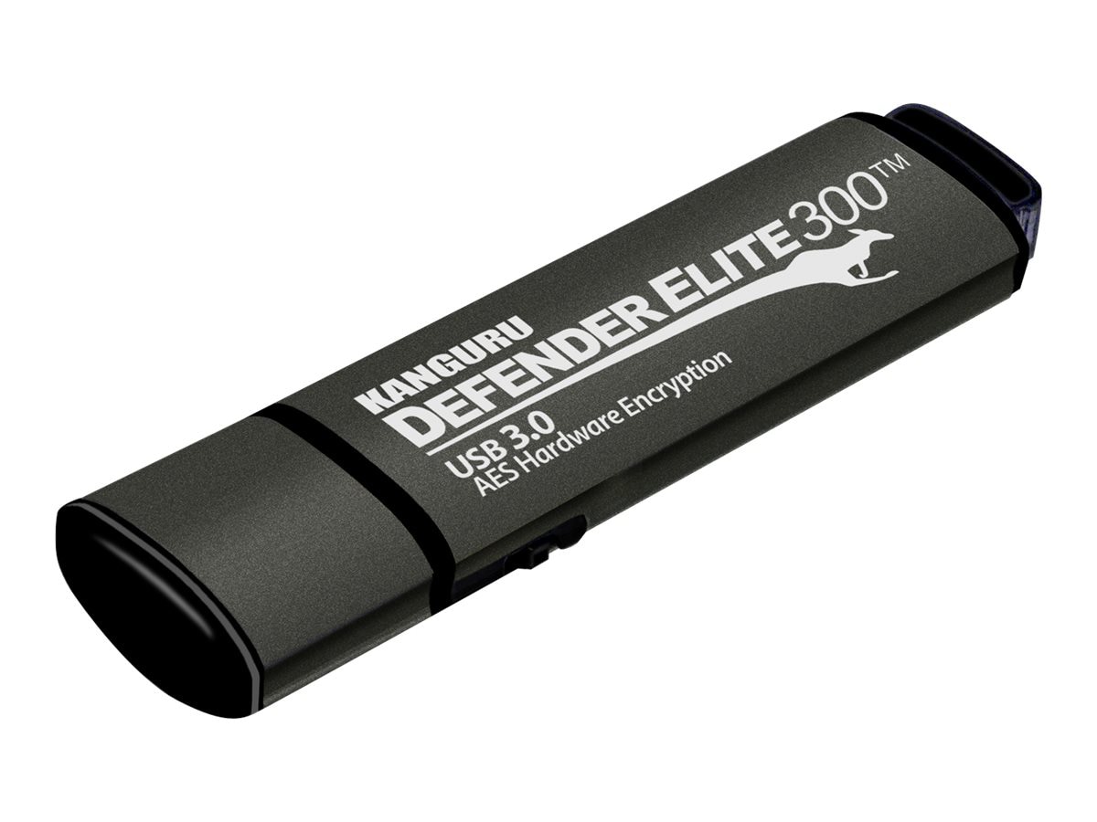Kanguru Encrypted Defender Elite300 - USB flash drive - 64 GB - TAA Compliant