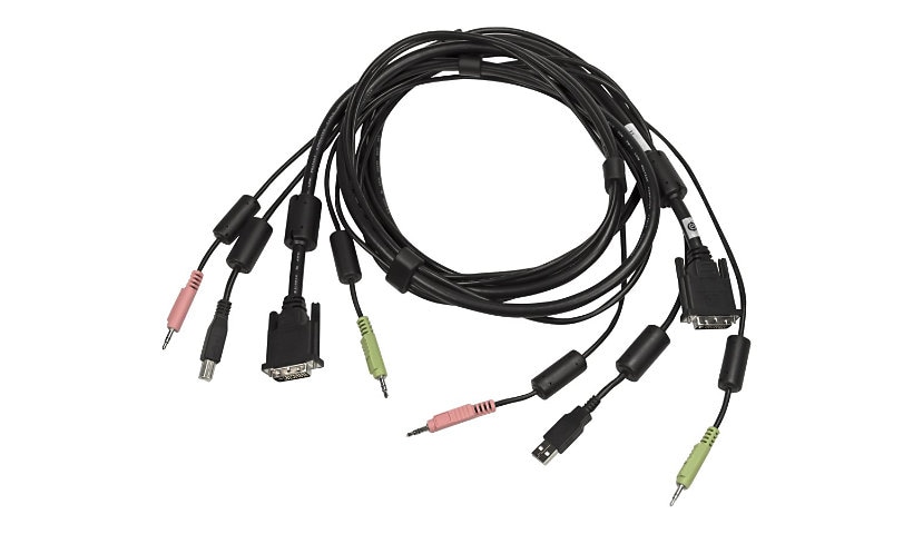 Avocent - keyboard / video / mouse / audio cable - 10 ft