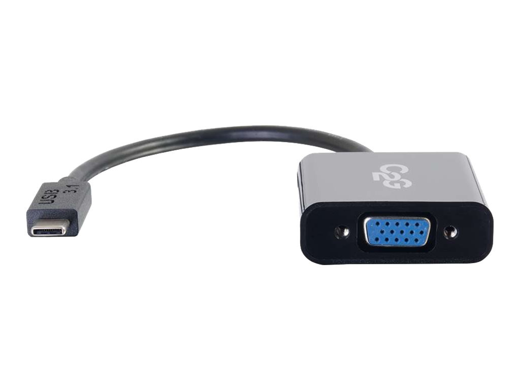 C2G USB C to VGA Adapter Cable - Thumbnail 3