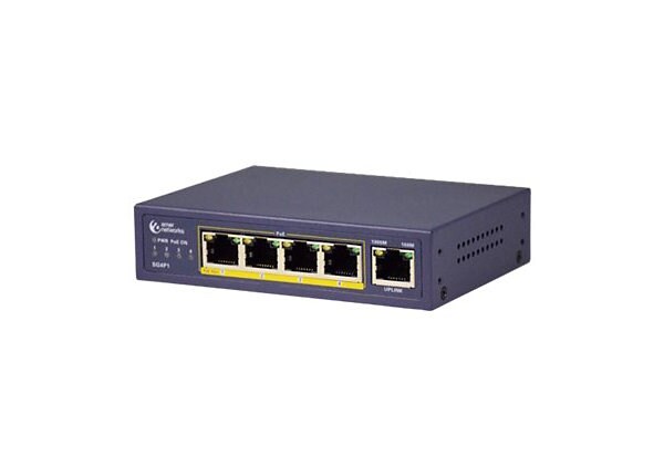 Amer SG4P1 - switch - 5 ports - unmanaged