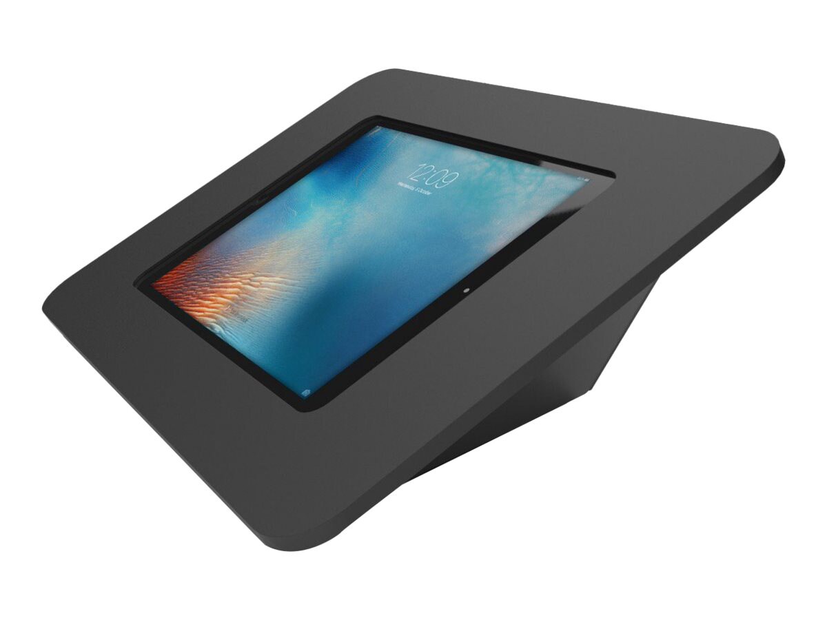 Compulocks Rokku Capsule - iPad Mini / Galaxy Tab A 8" / S2 8" Wall Mount / Counter Top Kiosk - Black - mounting kit
