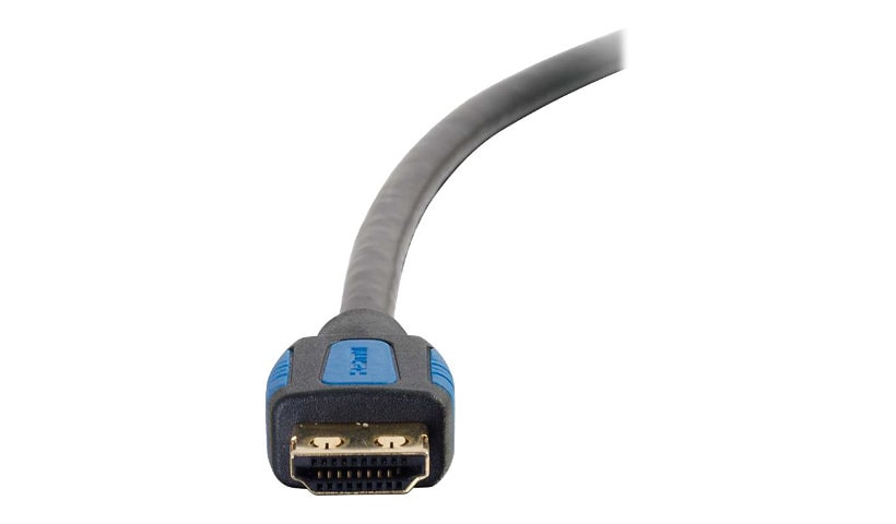 C2G 6ft HDMI Cable with Gripping Connectors - High Speed 4K HDMI Cable - 4K 60Hz - M/M - HDMI cable with Ethernet - 1,83