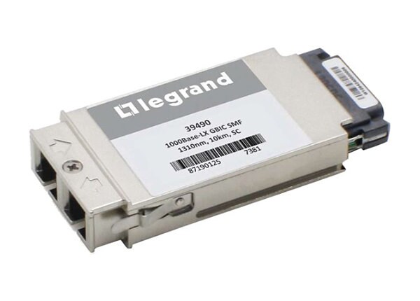 C2G Cisco WS-G5486 Compatible 1000Base-LX SMF GBIC Transceiver Module - GBIC transceiver module - GigE