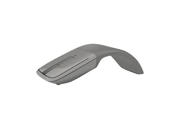 Microsoft Arc Touch Bluetooth Mouse - mouse - Bluetooth 4.0 - silver
