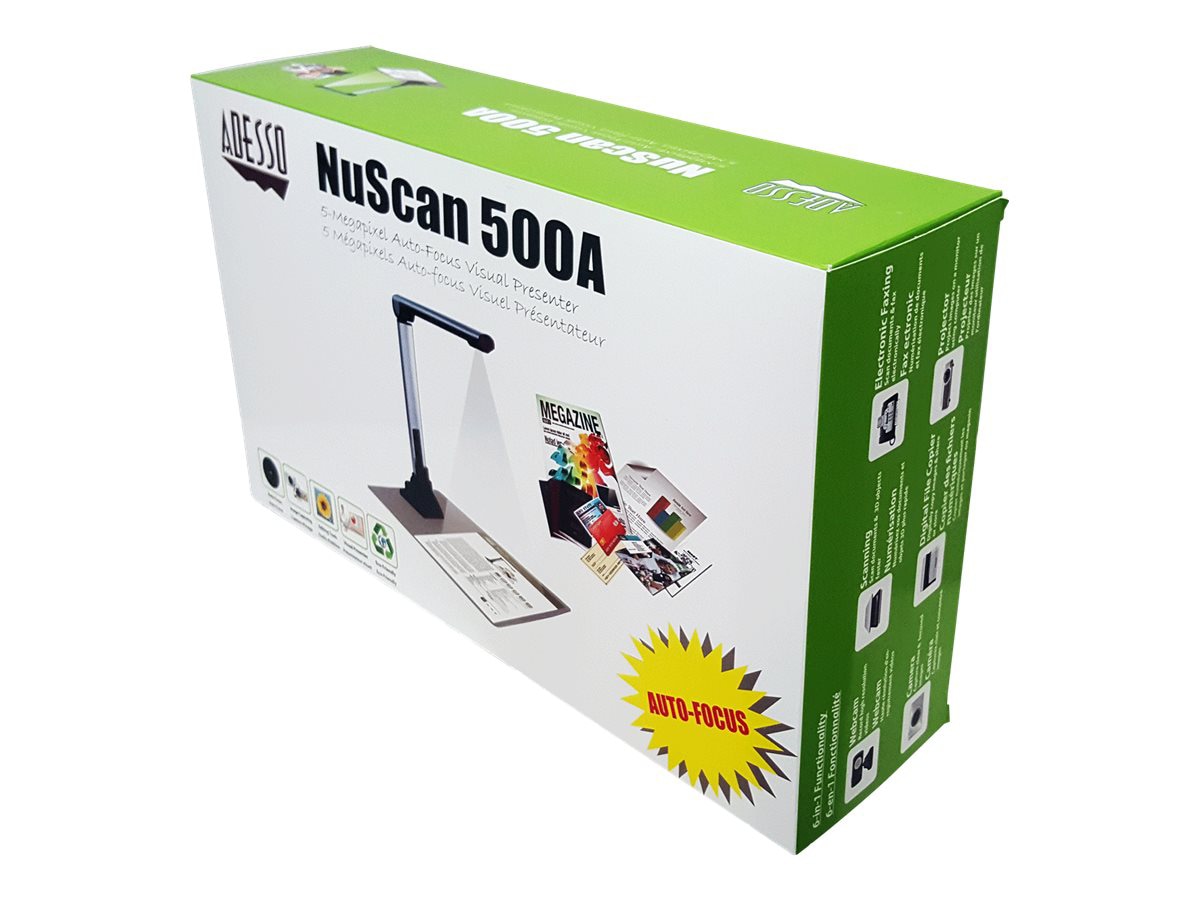 Thumbnail 4 of 8 for Adesso NuScan 500A - 5-Megapixel Auto-Focus Visual Presenter (A4 Size)