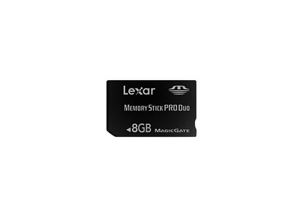 Lexar Platinum II - flash memory card - 8 GB - MS PRO DUO