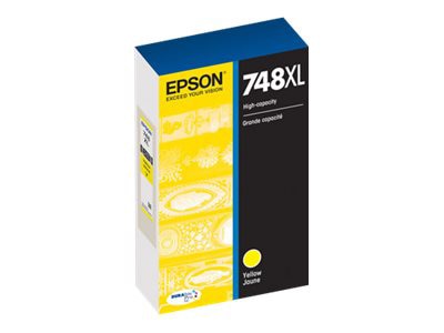 Epson 748XL - High Capacity - yellow - original - ink cartridge