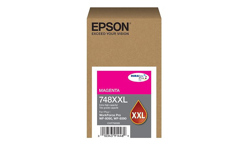 Epson 748XXL - Extra High Capacity - magenta - original - ink cartridge