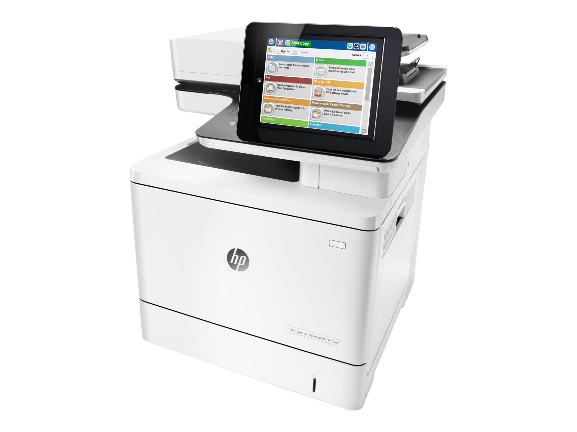 HP LaserJet Managed MFP M577dnm - multifunction printer (color)