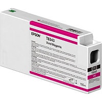 Epson T8343 - vivid magenta - original - ink cartridge