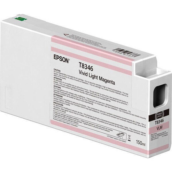 Epson T8346 - vivid light magenta - original - ink cartridge