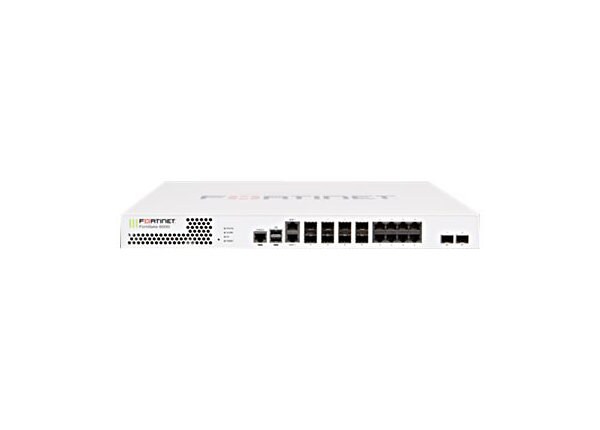 Fortinet FortiGate FG-600D - security appliance - with 1 year FortiCare 8X5 Enhanced Support + 1 year FortiGuard