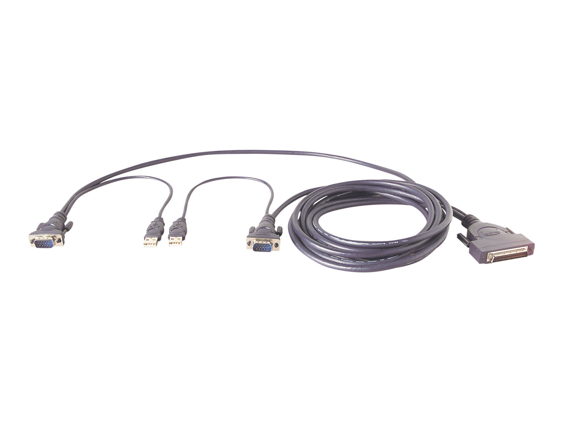 Belkin Dual-Port Micro-Cable Kit (USB), 12 feet