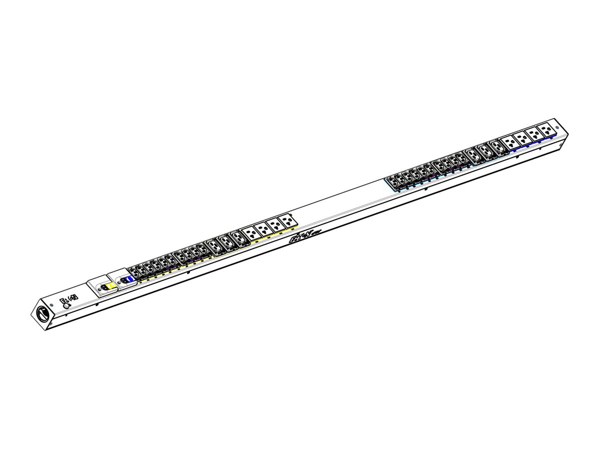 Eaton ePDU G3 Basic PDU, 0U, L14-30P input, 5.76 kW, 120/240V, 24A, 10 ft c