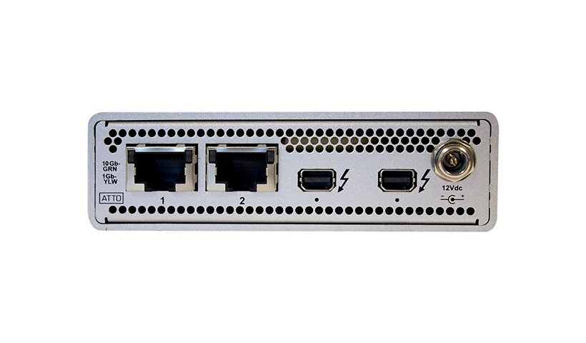 ATTO ThunderLink NT 2102 - adaptateur réseau - Thunderbolt 2 - 10Gb Ethernet x 2 - Conformité TAA