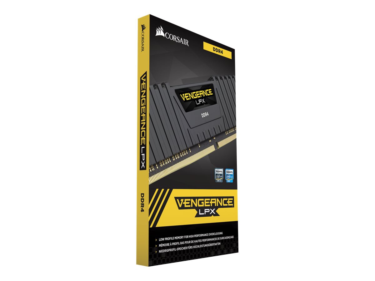Thumbnail 5 of 7 for CORSAIR Vengeance LPX - DDR4 - kit - 16 GB: 2 x 8 GB - DIMM 288-pin - 1600 MHz / PC4-25600 - unbuffered