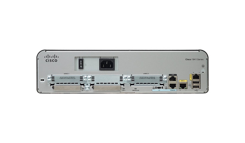 Cisco ONE ISR 1941 - router - desktop, rack-mountable