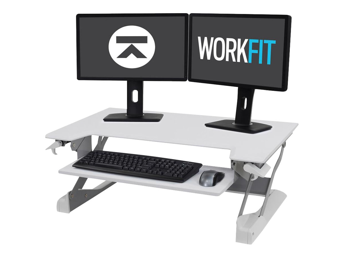 Ergotron WorkFit-TL - standing desk converter - white