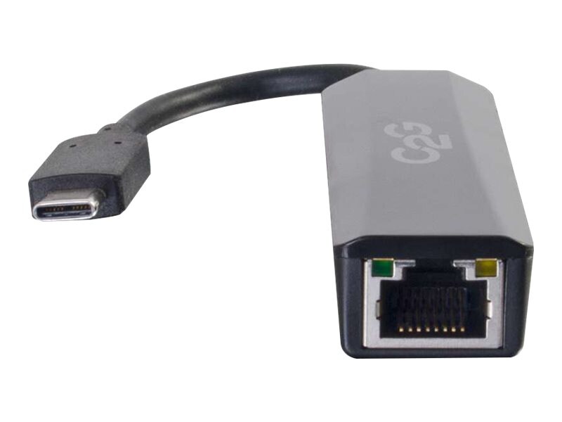 C2G USB C to Ethernet Network Adapter - USB C to Gigabit Ethernet Adapter