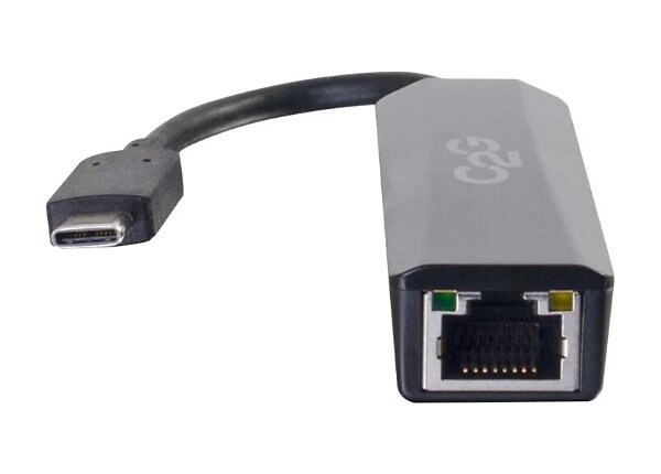 C2G USB C to Ethernet Network Adapter - USB C to Gigabit Ethernet Adapter