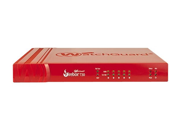 WATCHGUARD FIREBOX T30 W/3YR SEC