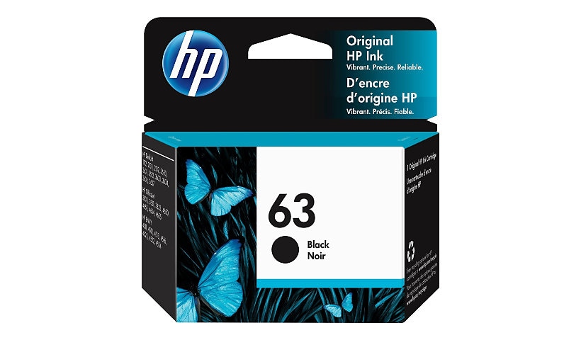 HP 63 Original Ink Cartridge - Single Pack
