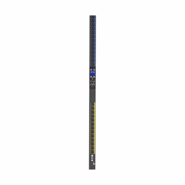 Eaton Metered Input rack PDU 0U L14-30P input 5.76 kW max 120/240V 24A 10 ft cord Split-phase Outlets: (24) 5-20R